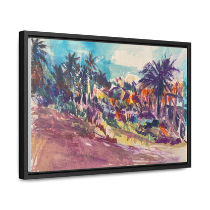 Sunset Serenade in Delray Beach, Gallery Canvas Wraps, Horizontal Frame