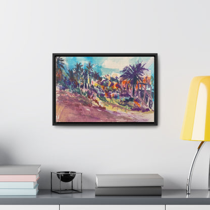 Sunset Serenade in Delray Beach, Gallery Canvas Wraps, Horizontal Frame