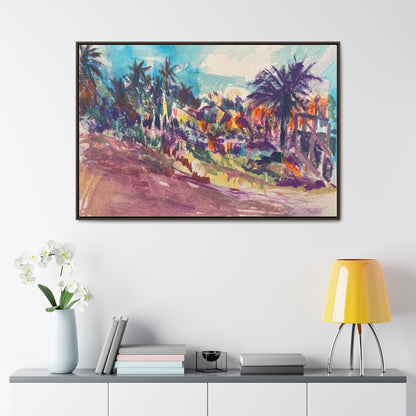 Sunset Serenade in Delray Beach, Gallery Canvas Wraps, Horizontal Frame