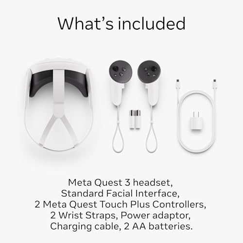 Meta Quest 3 512GB— Breakthrough Mixed Reality Headset — Powerful Performance