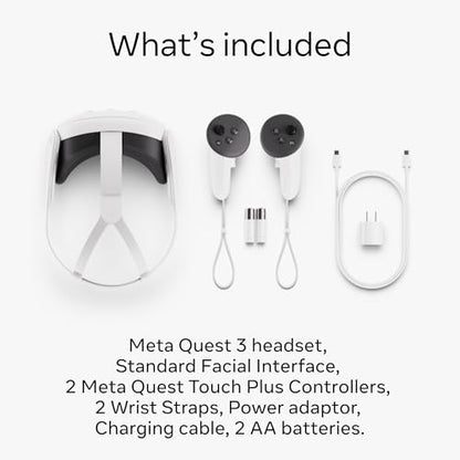 Meta Quest 3 512GB— Breakthrough Mixed Reality Headset — Powerful Performance