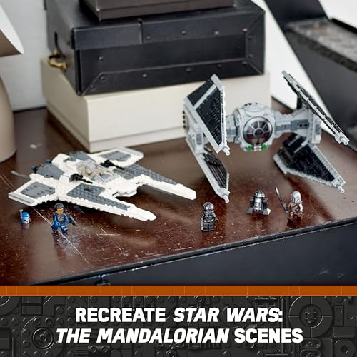 LEGO Star Wars Mandalorian Fang Fighter vs. TIE Interceptor