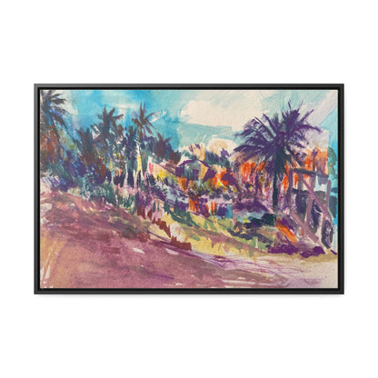 Sunset Serenade in Delray Beach, Gallery Canvas Wraps, Horizontal Frame