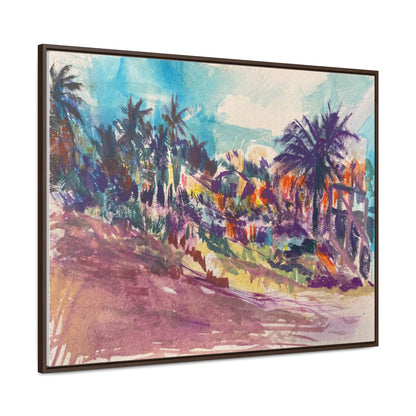 Sunset Serenade in Delray Beach, Gallery Canvas Wraps, Horizontal Frame