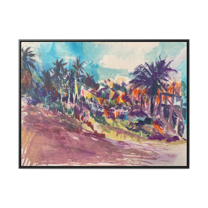 Sunset Serenade in Delray Beach, Gallery Canvas Wraps, Horizontal Frame