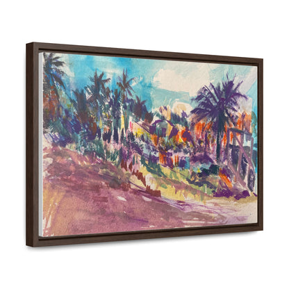 Sunset Serenade in Delray Beach, Gallery Canvas Wraps, Horizontal Frame